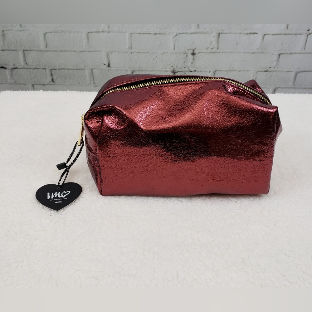 🆕️👝NWT Imoshion Vegan Cosmetic Makeup Bag